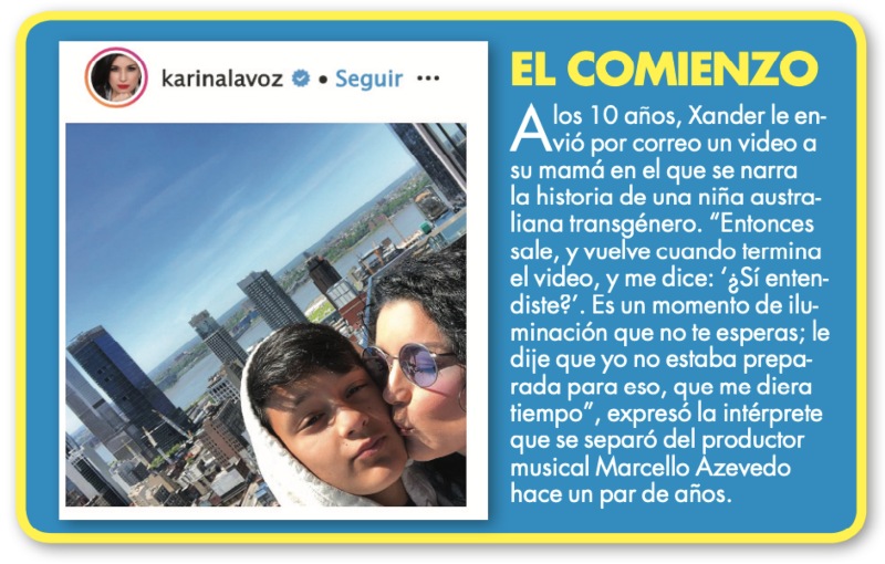 En exclusiva, Karina habla de su hijo transgénero, ¡congeló sus óvulos! (VIDEO)