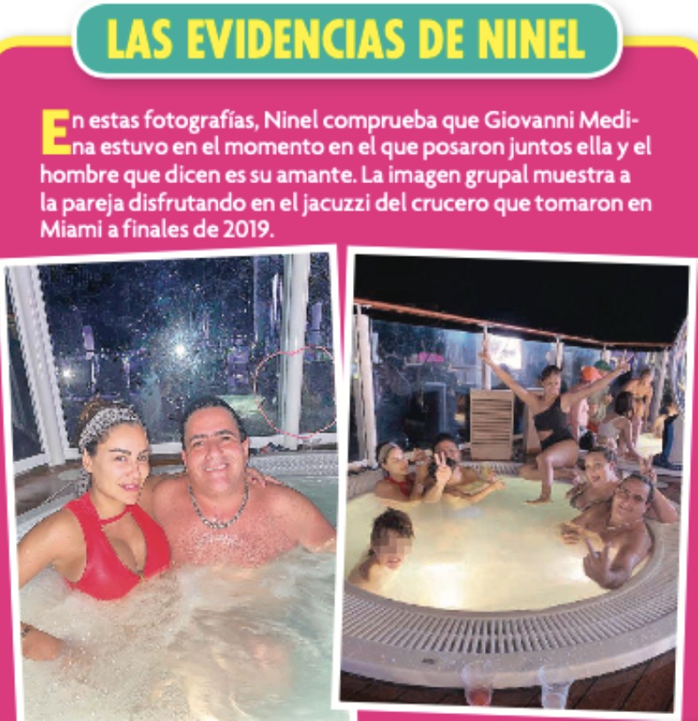 Ninel Conde explota y saca más ‘trapitos’ de Giovanni Medina