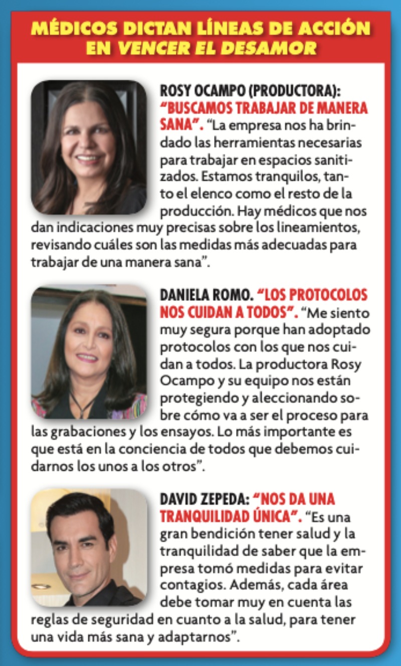¡Por coronavirus! Así trabajan las producciones de Televisa