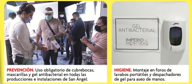 ¡Por coronavirus! Así trabajan las producciones de Televisa