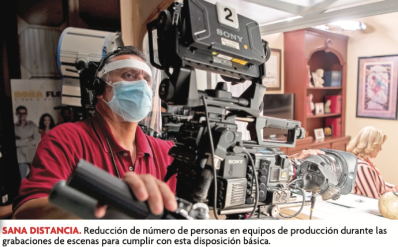 ¡Por coronavirus! Así trabajan las producciones de Televisa