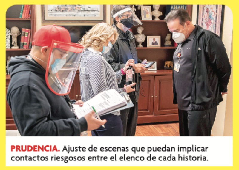 ¡Por coronavirus! Así trabajan las producciones de Televisa