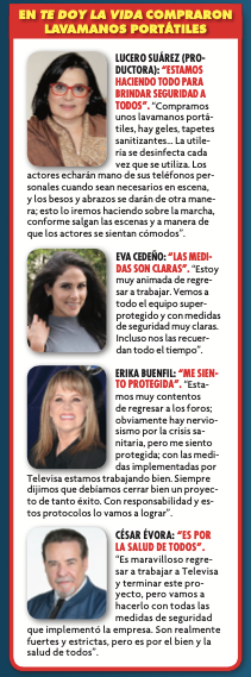 ¡Por coronavirus! Así trabajan las producciones de Televisa