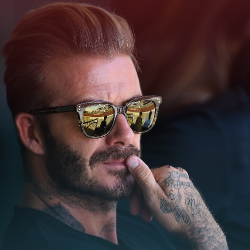 David Beckham, Tatuajes Sexys. Foto: Getty Images