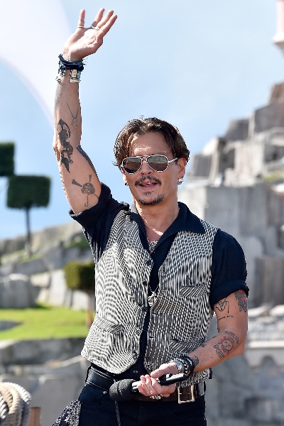 Johnny Depp, Tatuajes Sexys. Foto: Getty Images
