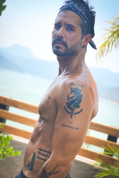 José Ron, Tatuajes Sexys. Foto: Instagram