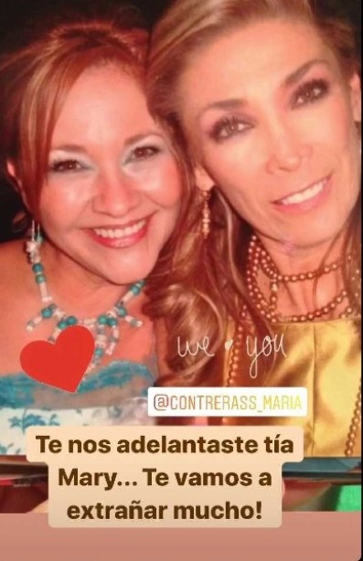 Tía de Jacky Bracamontes falleció de Covid-19. Foto: Archivo