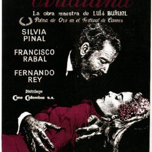 cartel viridiana pelicula famosa silvia pinal luis buñuel