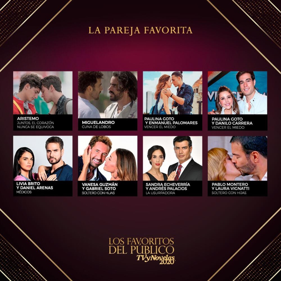 premios tvynovelas votar pareja favorita