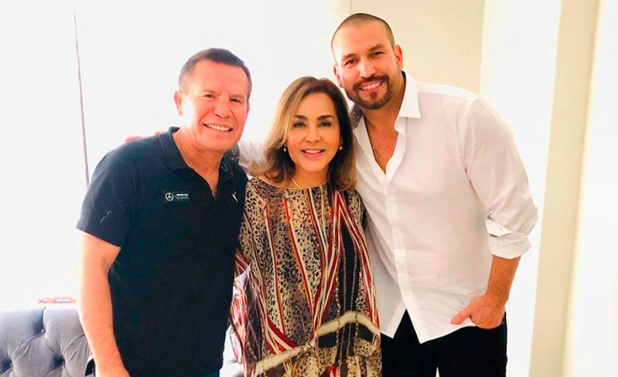 Rafael Amaya y Julio César Chávez