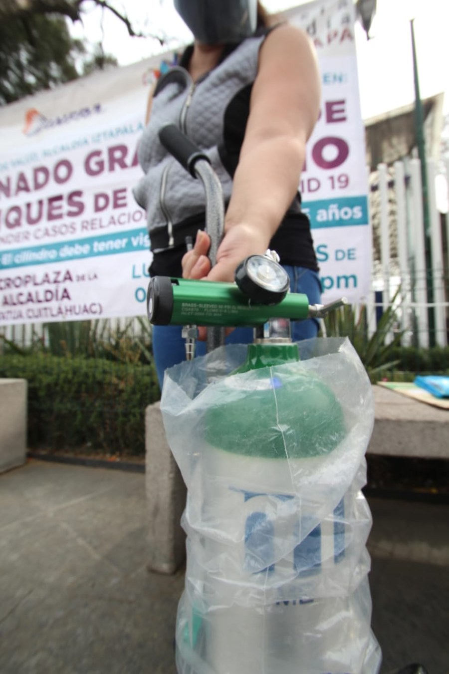 donde recargar tanques de oxigeno gratis cdmx iztapalapa y gustavo a madero
