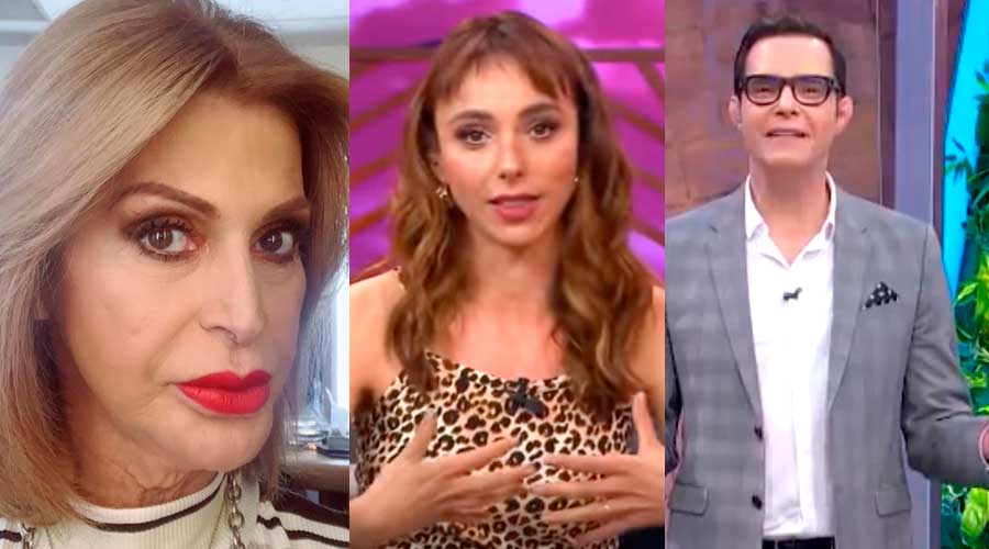Alejandra Bogue, Natalia Téllez y Horacio Villalobos