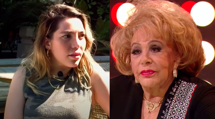 Frida Sofía y Silvia Pinal