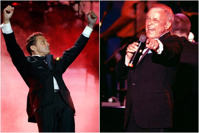 Luis Miguel y Frank Sinatra