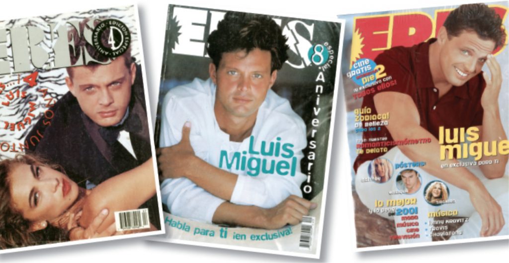 Portadas de la revista Eres