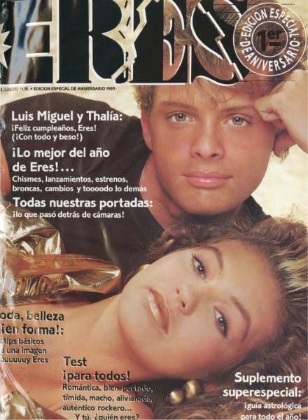 Las Portadas de la revista Eres donde salió Luis Miguel, Mexico Viejo –  Información Center