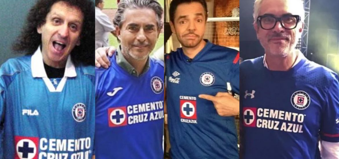 Famosos que le van al Cruz Azul