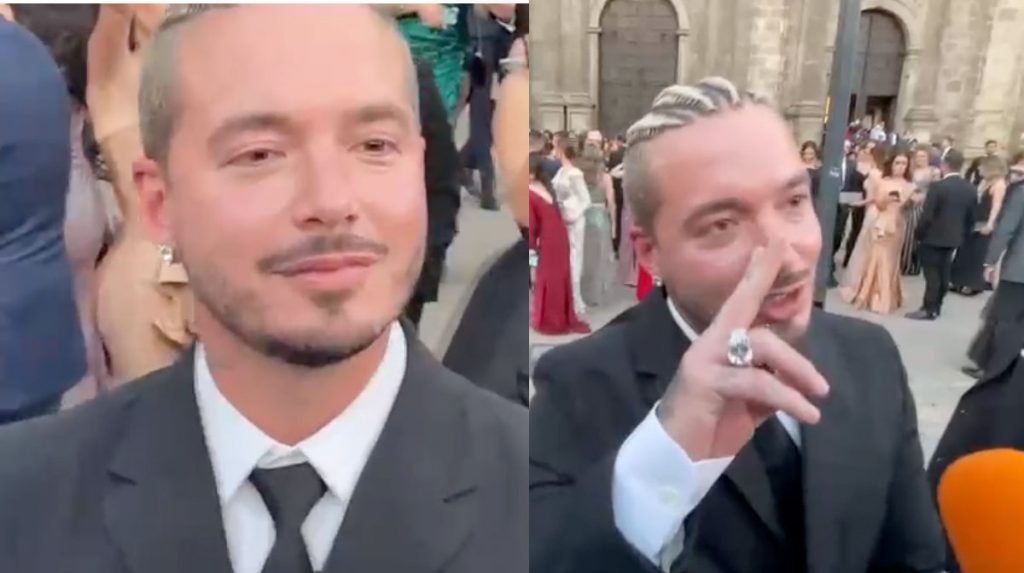 J Balvin en boda del Canelo
