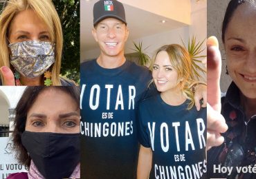 Famosos acudieron a votar en elecciones 2021