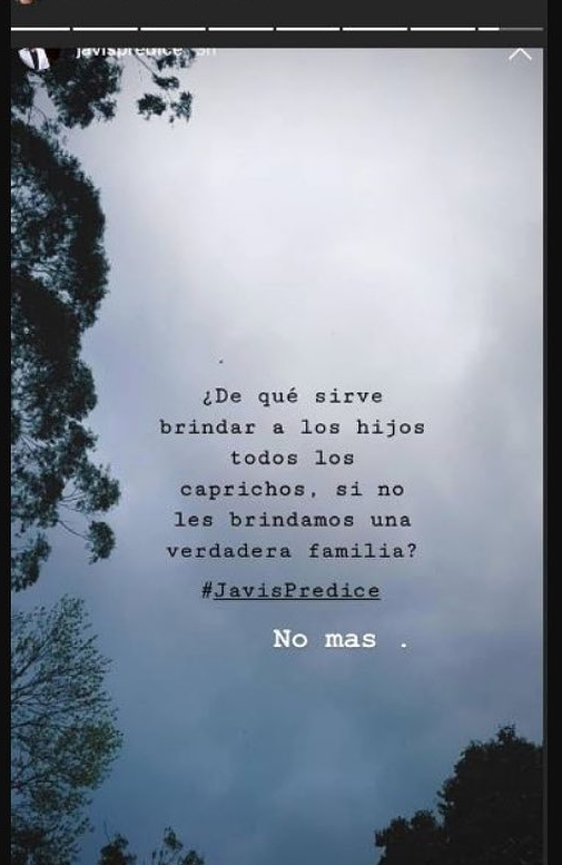 Exesposa de James Rodríguez la manda indirecta por 'mal padre'