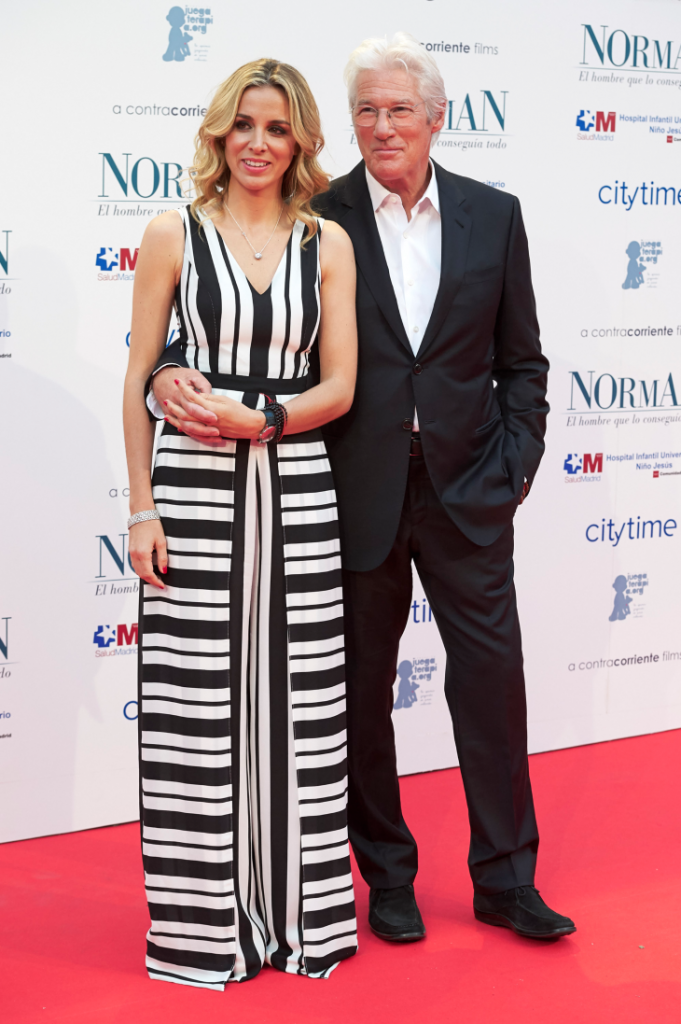 Richard Gere y su esposa, Alejandra Silva, se convierten en padres