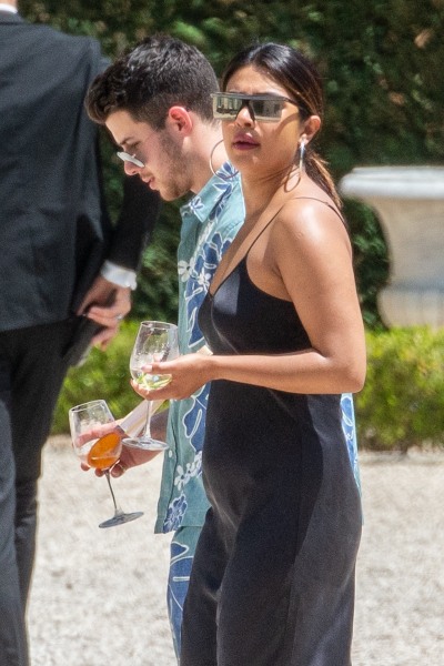 Priyanka Chopra y Nick Jonas. Foto: Grosby Group