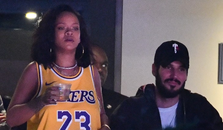 Rihanna y Hassan Jameel. Foto Getty Images