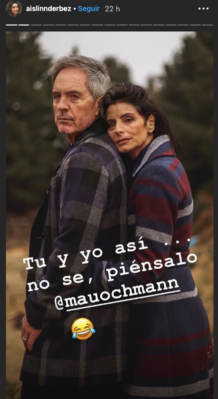 Famosos prueban la app de "ancianos" - Captura Instagram
