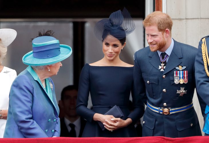 Reina Isabel II y Duques de Sussex | Foto: Getty Images