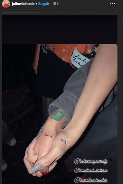 Captura de pantalla IG @juliamichaels