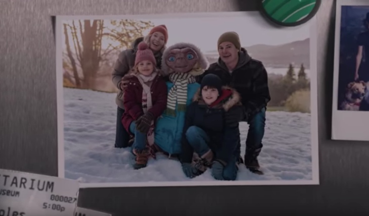 E.T. y Elliot. Foto: Captura de video
